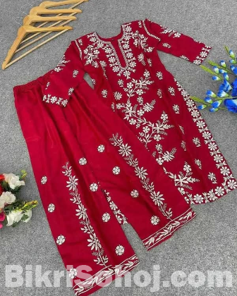 PAKISTANI INSPIRED CHIKENKARI TWO PIECE